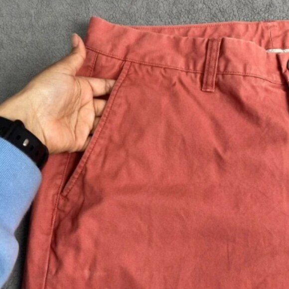 Bonobos‎ Men's Tailored Stretch Chinos Size 34 x 32 Pink Pockets - Picture 15 of 16